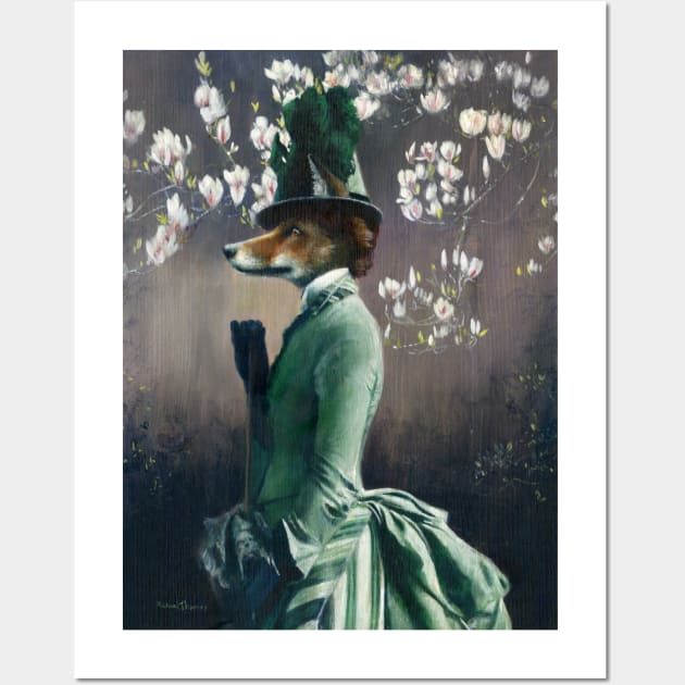 Victorian Vixen Wall Art by mictomart